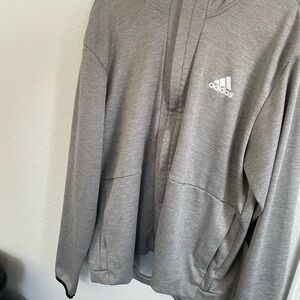 Men’s Adidas Gray Hoodie